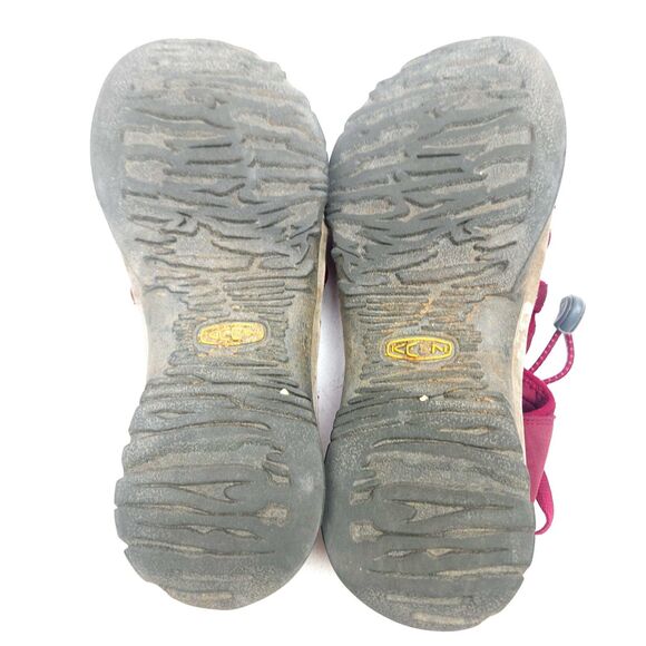 Keen Whisper Size 8 Red Waterproof Fisherman Suede Sandals - Picture 6 of 7